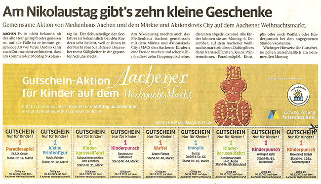 Weihnachtsmarktaktion MHA